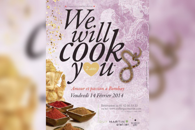 We Will Cook You spéciale Saint Valentin à l'Atelier Guy Martin