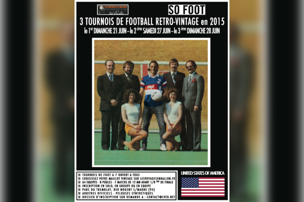 Tournois de football rétro-vintage 2015 au Parc du Tremblay