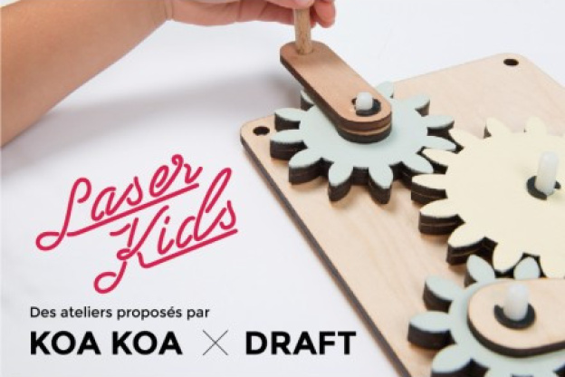 Les ateliers LaserKids de Draft & Koa Koa