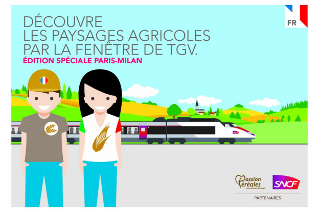 Opération SNCF-Passion Céréales : à la découverte des paysages agricoles