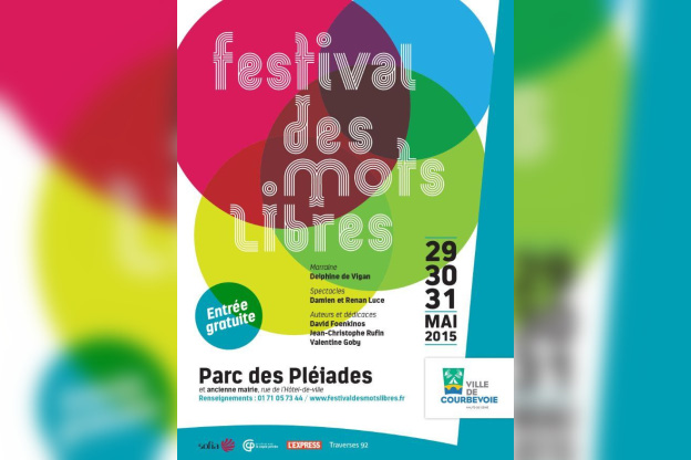 Festival des mots libres de Courbevoie 2015