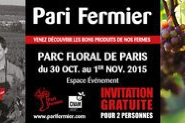 Pari fermier d'automne 2015 au Parc Floral