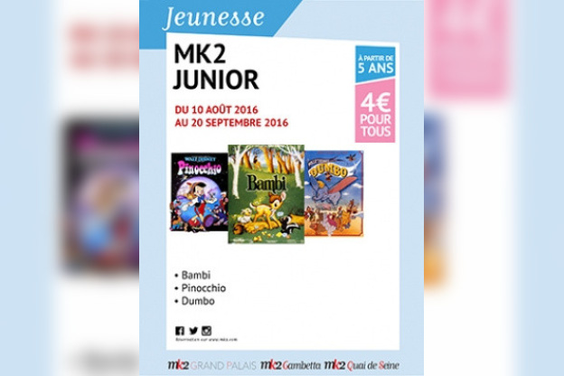 MK2 Junior spécial "séances de rattrapage"