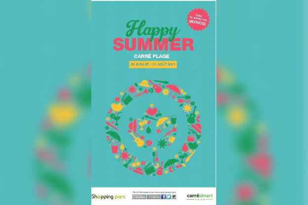 Happy Summer au centre de shopping Carrésénart