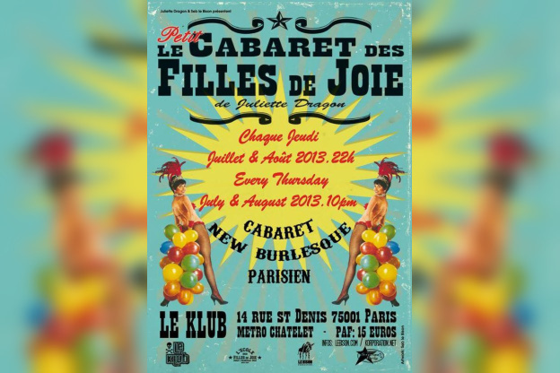 Le Petit Cabaret des Filles de Joie au Klub tout l'été