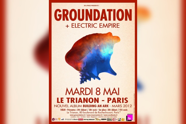 GROUNDATION on Tour! A Paris le 8 Mai!