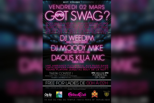 GOT SWAGG??!! A swaggalistic night in Paris