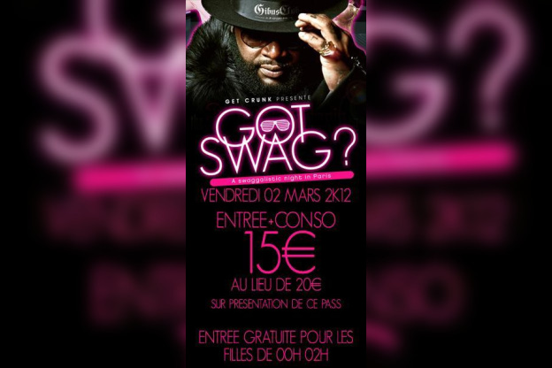 GOT SWAGG??!! A swaggalistic night in Paris