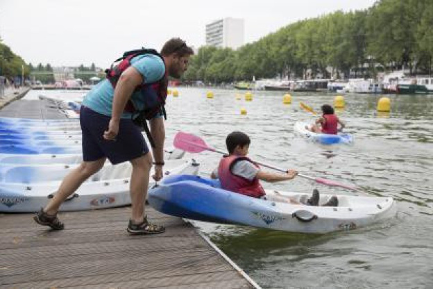 Paris Plages 2016 : base nautique gratuite sur le Bassin de la Villette 