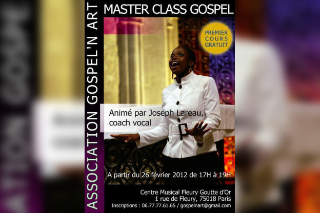 Master Class GOSPEL -Association GOSPEL'N ART