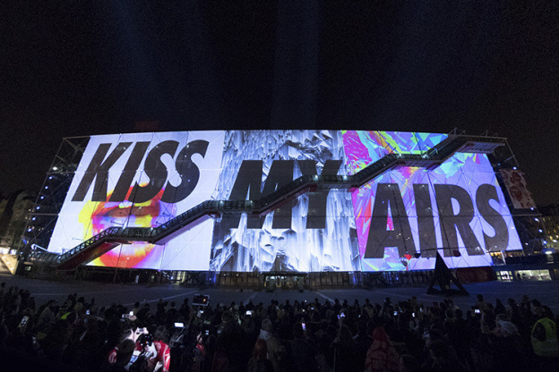 Nike fête les 30 ans de la Air Max au Centre Pompidou