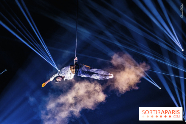 Le Festival du Cirque de Demain 2016, Younes Essafy - sangles aériennes