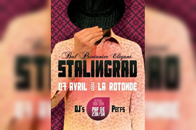 Evènement : « BAL PRINTANIER ELEGANT » le Samedi 7 Avril à La Rotonde, Stalingrad
