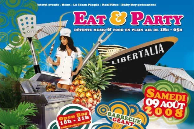 Soirée, Paris, Eat & Party, Libertalia, Barbecue, bbq