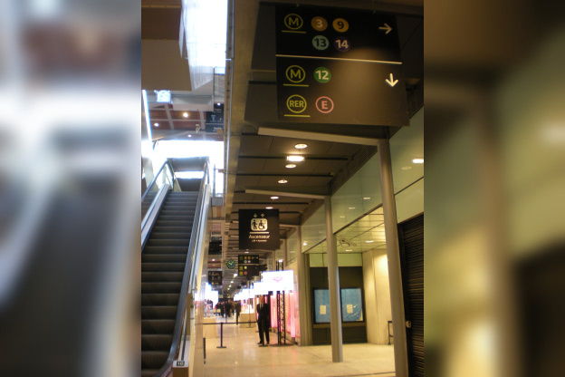 Inauguration Saint Lazare Paris