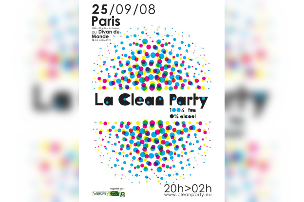 Soirée, Paris, Clean Party, Divan du Monde, Voiture & co.