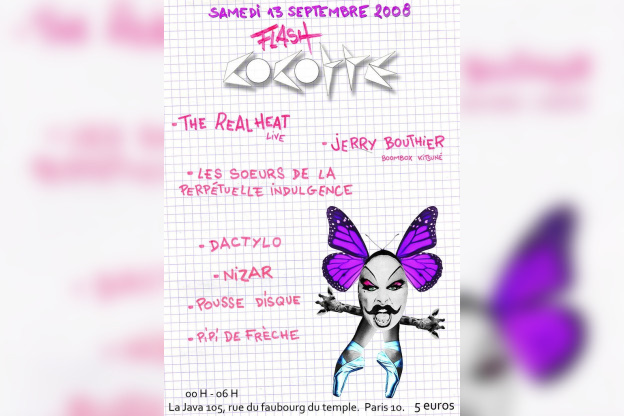 Soirée, Paris, Flash Cocotte, Furie, Java, Dactylo