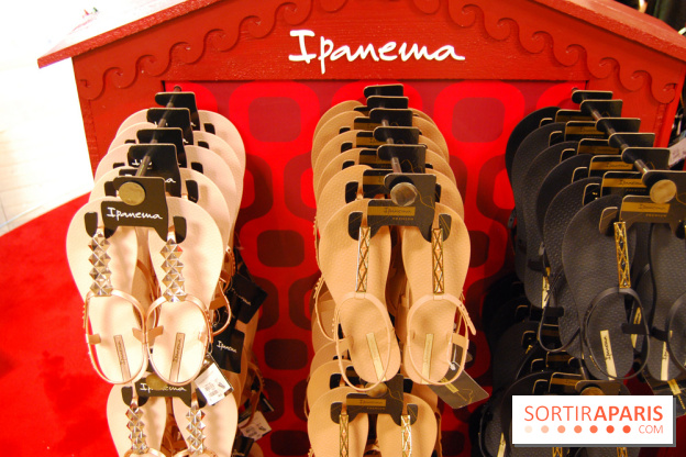 Tongs au stand Ipanema - Afterwork des Galeries Lafayette pour le Summer Break