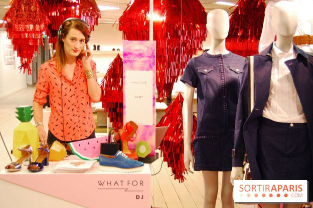 DJ à l'étage chaussures - Afterwork des Galeries Lafayette pour le Summer Break
