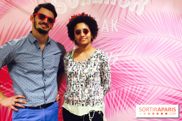 Photo-call pour se sentir en vacances - Afterwork des Galeries Lafayette pour le Summer Break