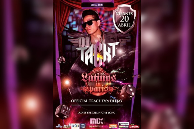 Latinos In Paris with Dj Tackt