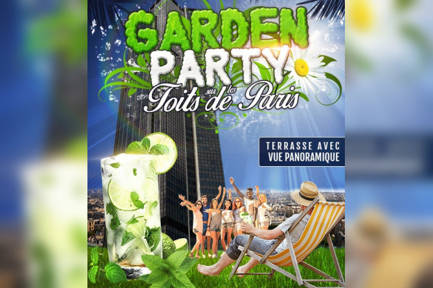 AFTERWORK GARDEN PARTY SUR LES TOITS DE PARIS