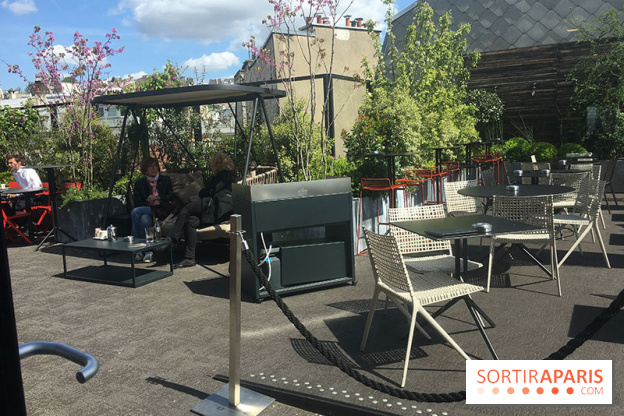 La terrasse du Terrass Hotel Paris