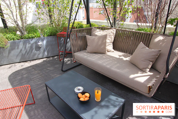 La terrasse du Terrass Hotel Paris