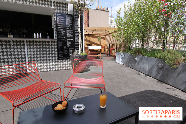 La terrasse du Terrass Hotel Paris