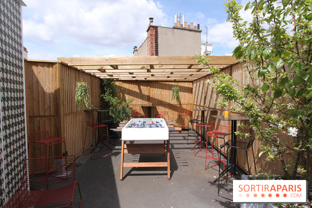 La terrasse du Terrass Hotel Paris
