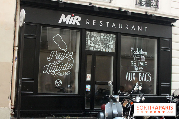 MIR Restaurant, le restaurant l'on le fait sa vaiselle