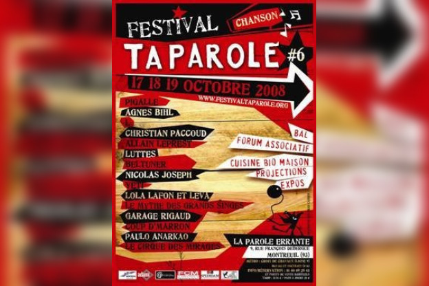Concerts, Festival, Paris, Taparole, Parole Errante