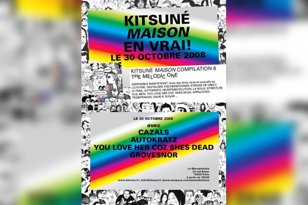 Soirée, Paris, Kitsuné, Cazals, autoKratz, YLHCSD, Grovesnor