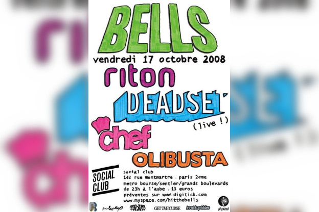 Soirée, Paris, Clubbing, Hells Bells, Get the Curse, Deadset, Riva Starr, Chef, Olibusta