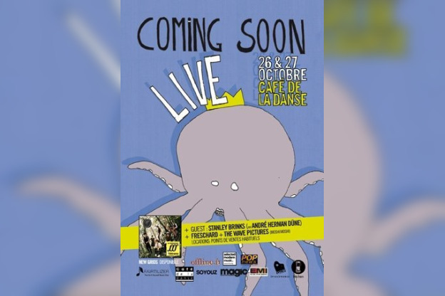 Concert, Paris, Coming Soon, Café de la danse,