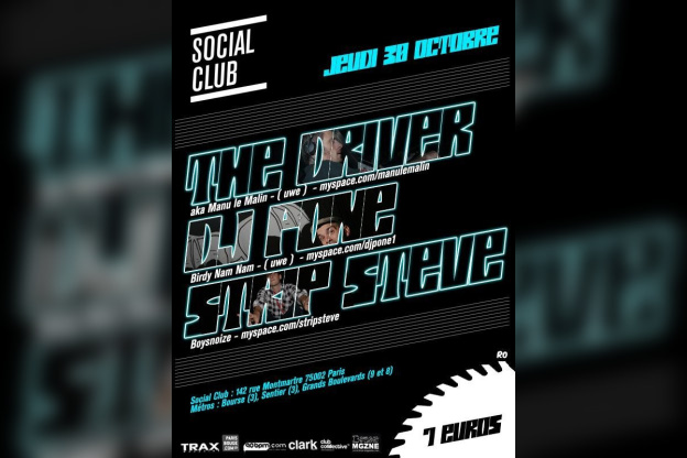 Soirée, Paris, Clubbing, Pone, Birdy Nam Nam, Driver, Manu le malin, Strip Steve