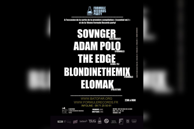 FORMULE RECORDS PARTY w/ SOVNGER 