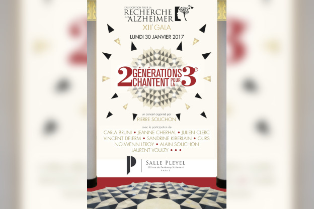 Gala 2017 de l’Association pour la Recherche sur Alzheimer à la salle Pleyel