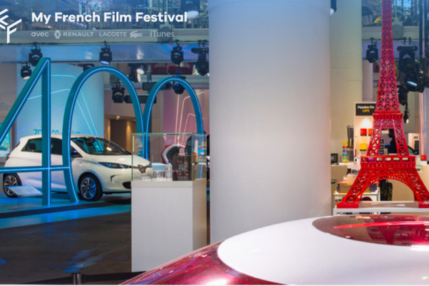 My French Film Festival 2017 s'installe à l'Atelier Renault des Champs-Elysées