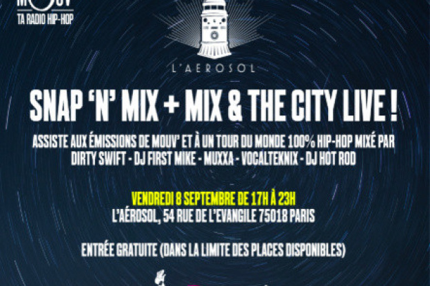 Mouv' s'installe l'Aérosol le 8 septembre 2017