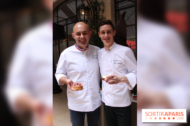 Les nouvelles pâtisseries du Plaza Athénée