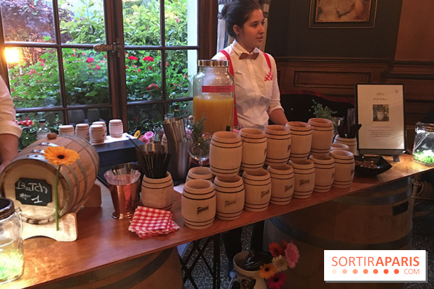 La terrasse Guinguette du Saint James Paris