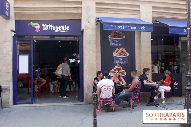 Nitrogénie, glaces à l'azote