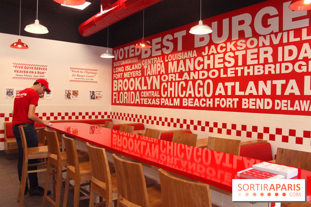 Five Guys, l'ouverture à Bercy Village
