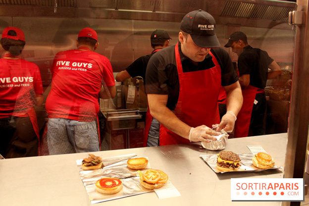 Five Guys, l'ouverture à Bercy Village