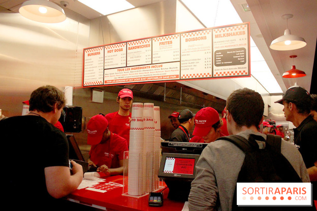 Five Guys, l'ouverture à Bercy Village