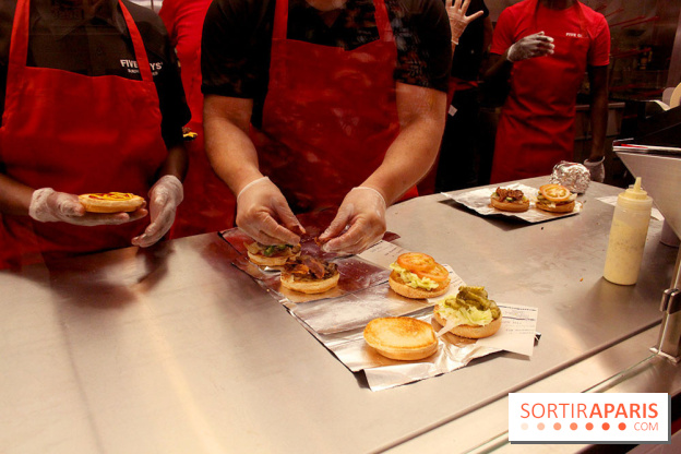 Five Guys, l'ouverture à Bercy Village