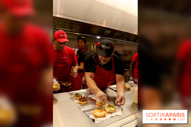 Five Guys, l'ouverture à Bercy Village