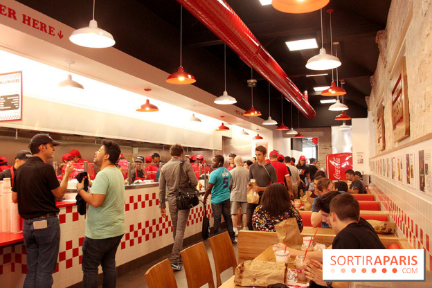 Five Guys, l'ouverture à Bercy Village