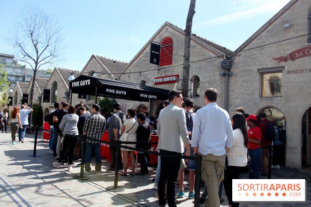 Five Guys, l'ouverture à Bercy Village